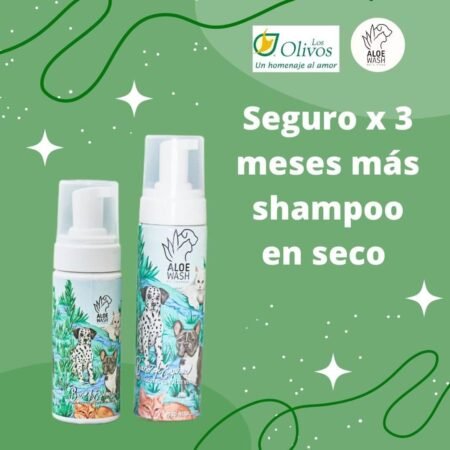 combo shampoo seco seguro x 3 meses