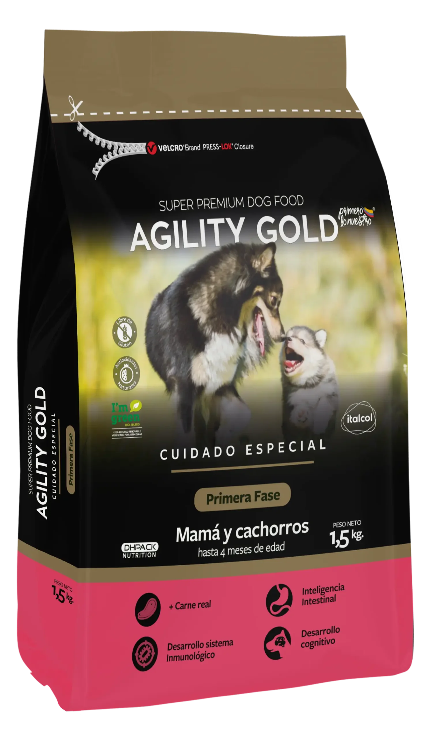 MAMA Y CACHORROS PAQUETE DE 1,5KG