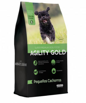 AGILITY GOLD PEQUEÑOS CACHORROS PAQUETE DE 3KG (Alimento) (cuido)