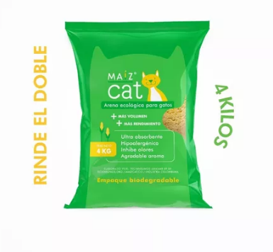 Maíz Cat4kg (Arena para Gatos)