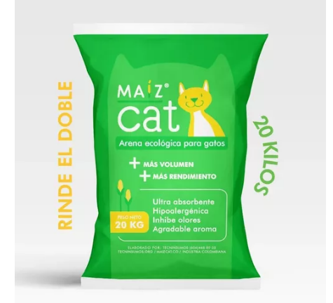 Maíz Cat 20kg (Arena para Gato)