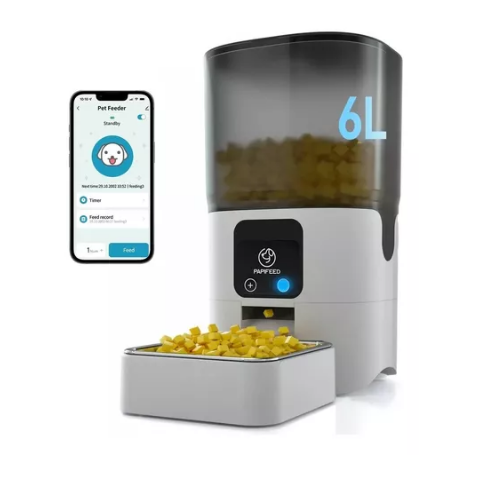 Dispensador Comedero Automático Wifi Compatible Con Alexa (Alimentador)