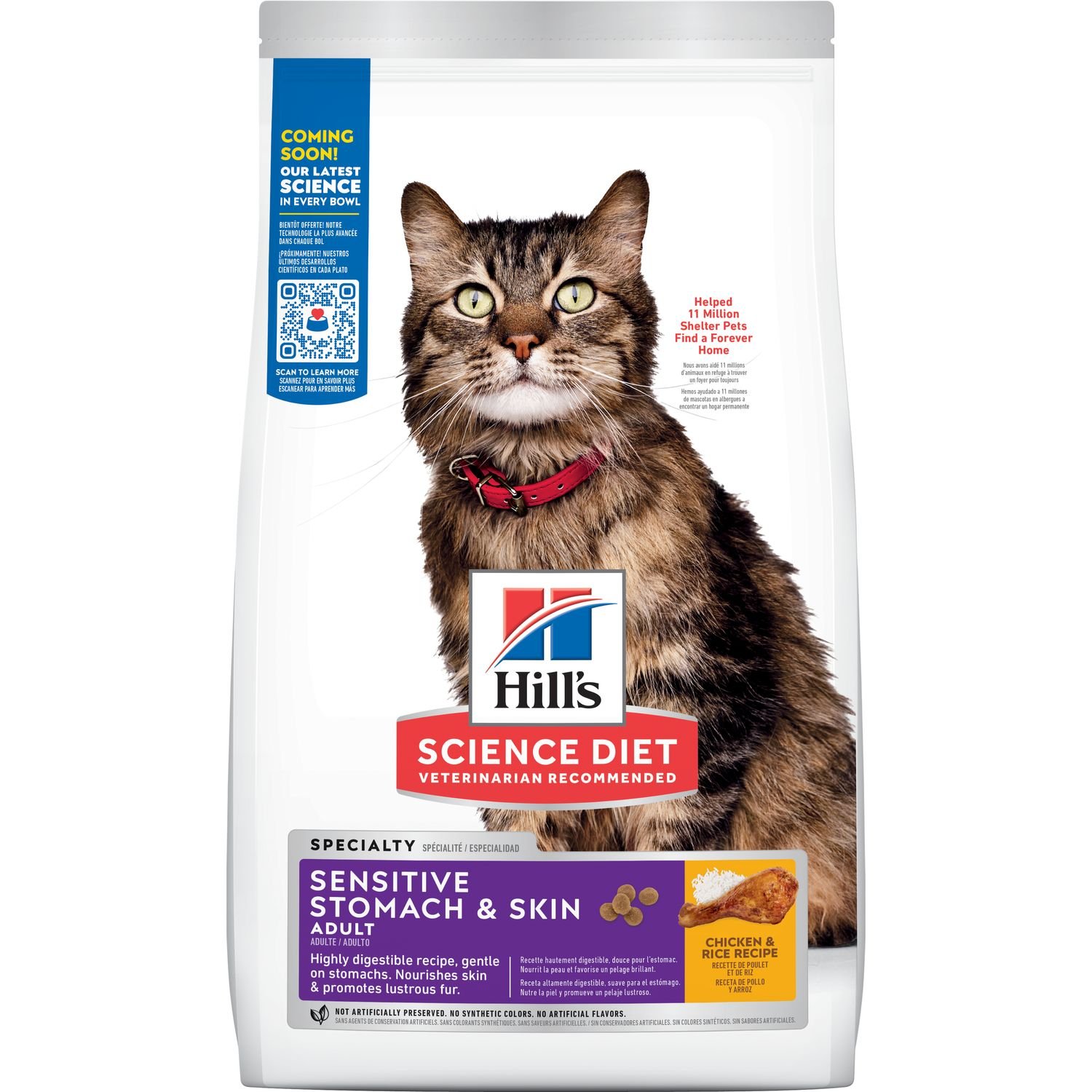 HILL´S SENSITIVE STOMACH PAQUETE DE 3.5kg (Alimento) (cuido)